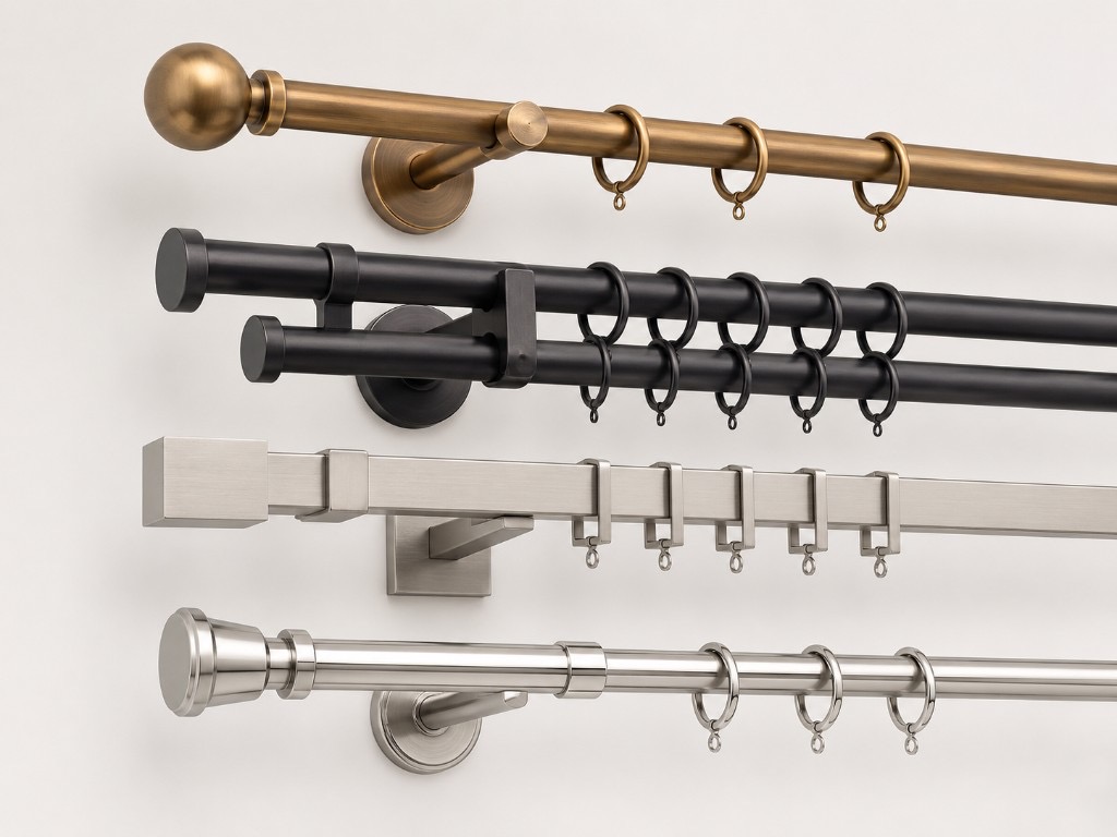 DUHAUS Curtain Rod Collection
