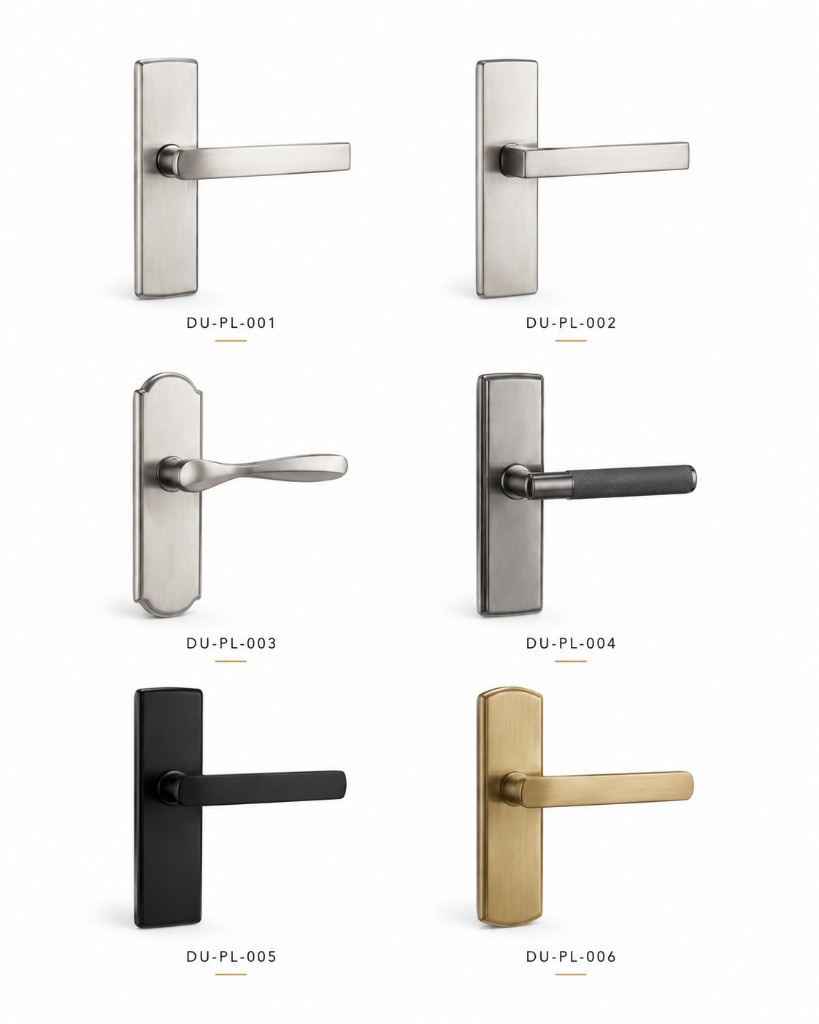 DUHAUS Passage Lock Collection DU-PL-001 to DU-PL-006